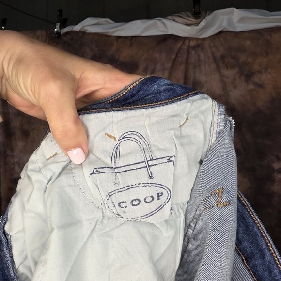 Walmart Scoop Jeans Hi Rise Button Fly Stretch Skinny Med Blue Wash 12 - Picture 8 of 11